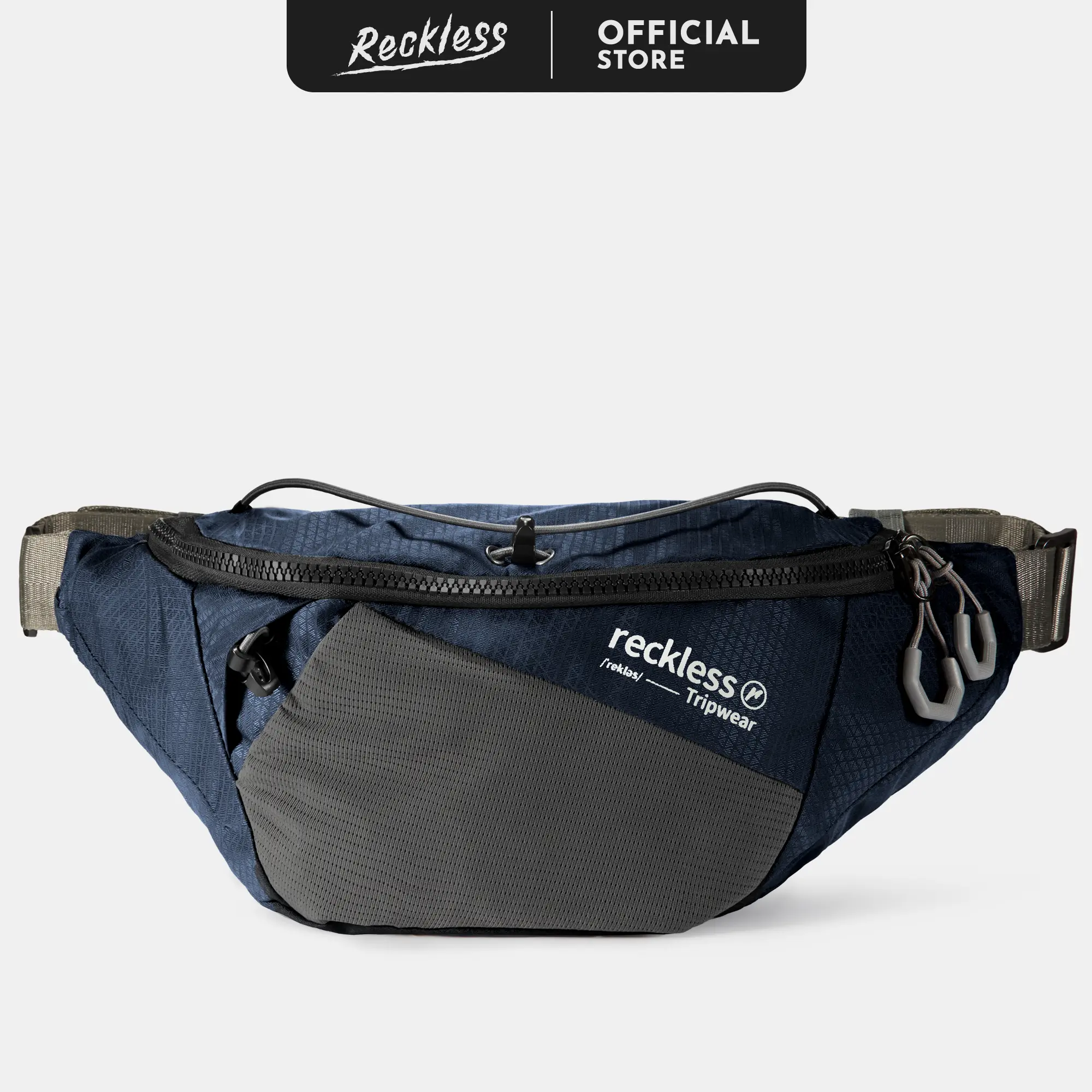 Túi Bao Tử Dã Ngoại Reckless - Felix Hip Pack Bag - Vải 100D Nylon-Geo Trượt Nước
