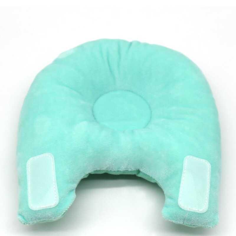 Pillow Blue Grey Pink Crystal Velvet Breastfeeding Stand Multi functional Fixed Head Bottle 6