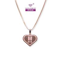 Gambar Yaxiya Kalung Wanita Motif BTS  Aksesoris Perhiasan 387 - LIONTIN dari YAXIYA JEWELRY Kota Administrasi Jakarta Barat 1 Tokopedia
