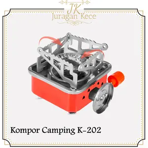 Kompor Camping Mini Portable Gas Stove Lipat Camping Travel K-202
