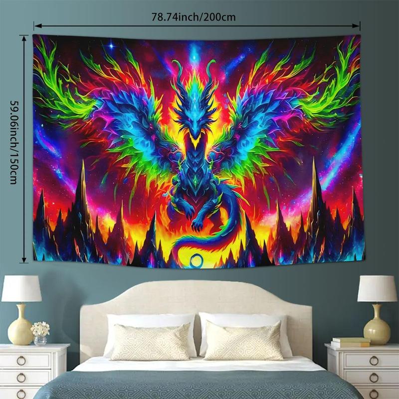 Dragon & Star Pattern Hanging Painting without Frame, Wall Art Decor for Home Living Room Bedroom, Home Decor, Room Decor, Home Accessories, Ornaments 7