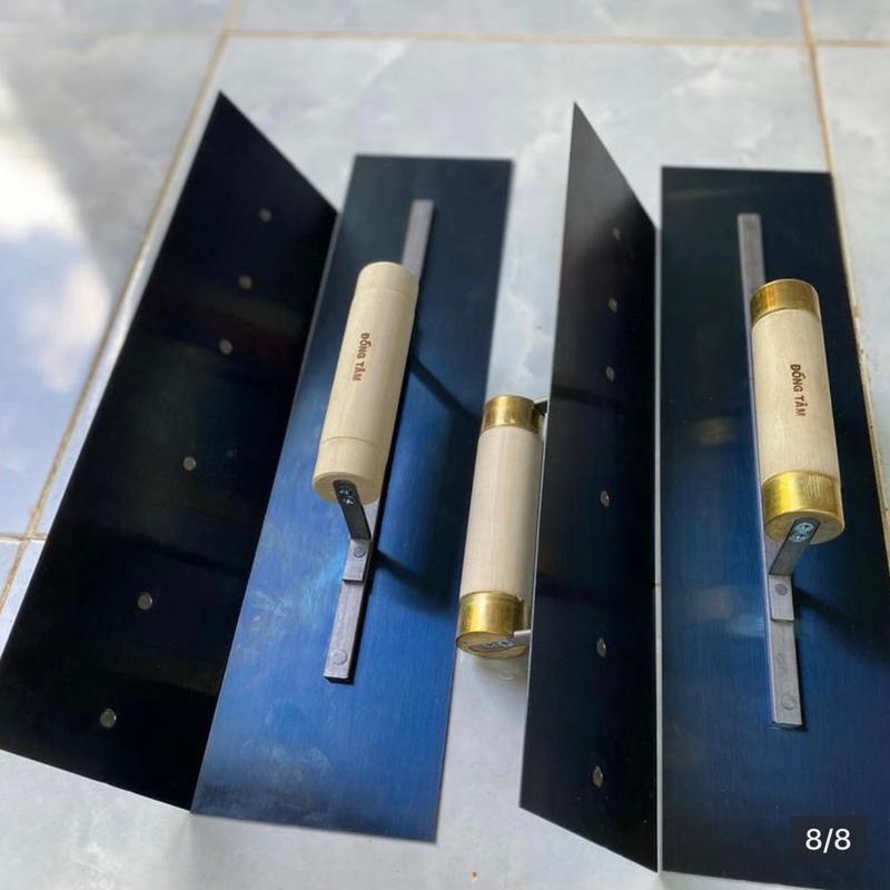 Dao Thép Trét Bột Sơn Nước Cán Gỗ Cao Cấp,Dao Thép Trét Bột Matit Bột Bả