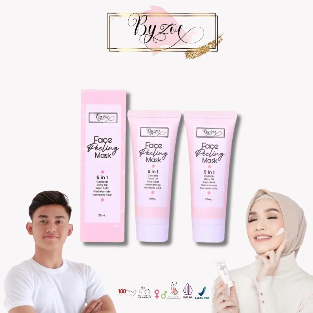 【Ready Stock】2Pcs Byzoe Face Peeling - FYC