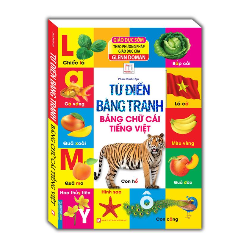 Sách - Combo 3 cuốn Từ điển bằng tranh-Bảng chữ cái tiếng việt ,Cờ các quốc gia trên thế giới ,Đồ dùng gia Đình( bìa cứn 1