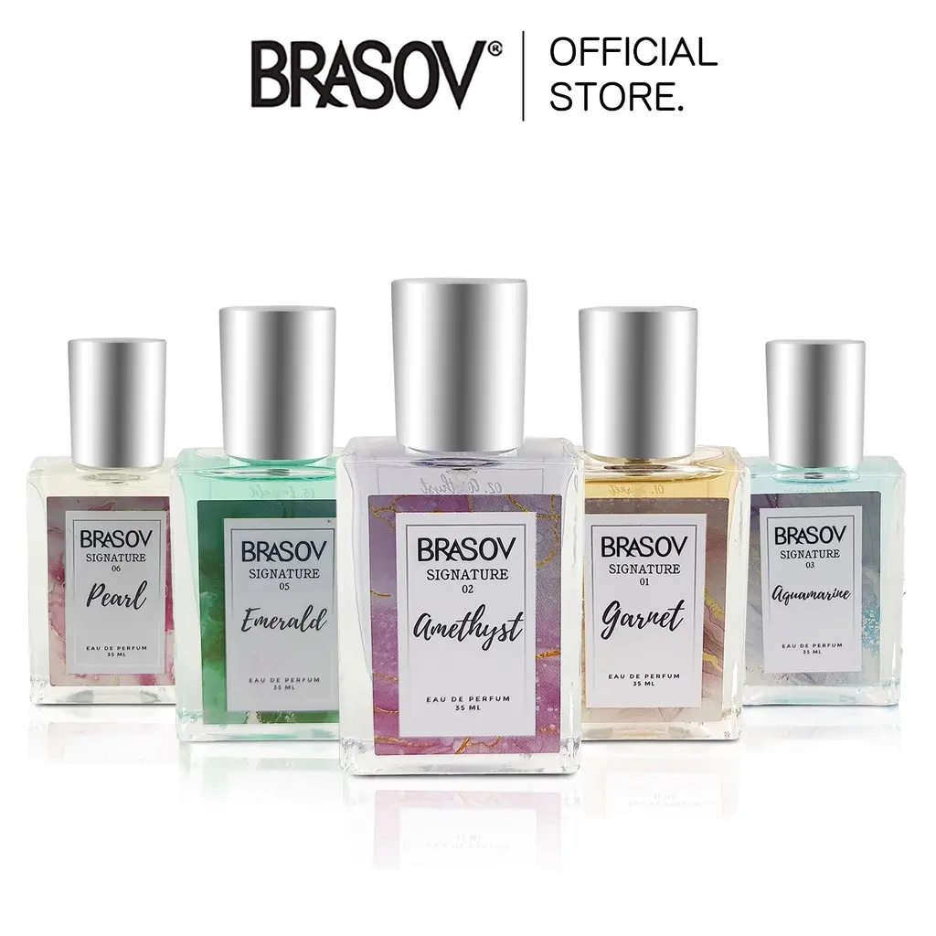 BRASOV Parfum Female 35 ML Eau De Parfume Signature Parfum Spray Halal BPOM Bacccarat