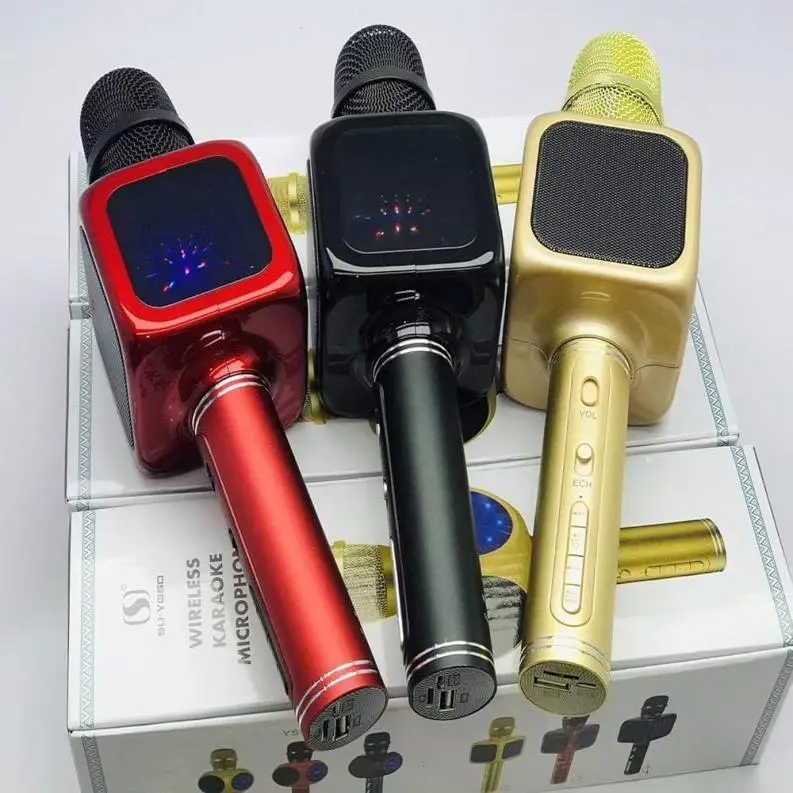 [CFNGJ] (HÀNG CAO CẤP) Micro hát karaoke bluetooth kèm loa 3 in1 YS-61 Mẫu Mới, Micro Hát Karaoke Không Dây SU-YOSD Ys-61 Với Chức Năng Thay Đổi Giọng Nói,Hàng Chuẩn Âm Thanh Chắc To Rõ.(Bảo Hành 12 tháng). 6