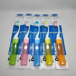 Sikat gigi behel orthodontic Dr.Smith Lembut Bersihkan