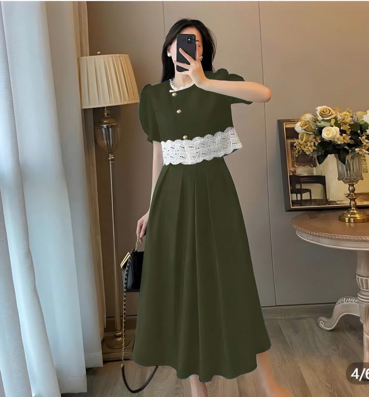 Thời Trang Bigsize - Set Áo Viền Ren và Chân Váy Bigsize Xinh Nhẹ Nhàng Thiết Kế Dự Tiệc Cho Nữ Đẹp Sang Chảnh Dễ Thương 50-95kg Top Aovachanvay vaythoitrang Màu Đen set đồ nữ đẹp xinh nhẹ nhàng Chân Váy và Áo Xoè