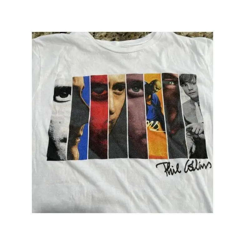 Phil Collins Music For Lovers White T-Shirt
