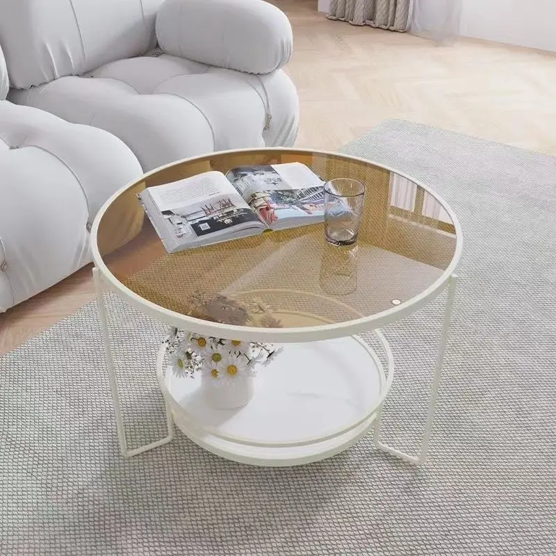 Bàn trà sofa , bàn cà phê 2 tầng kính cường lực , khung kim loại tĩnh điện (giá xưởng)