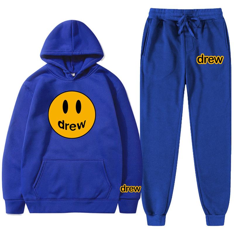 Product Introduction of Bộ Đồ Thể Thao Justin Bieber Drew, Dành Cho Nam, Thiết Kế Mặt Cười, Bộ Đồ Đi Chơi Dành Cho Nam 10