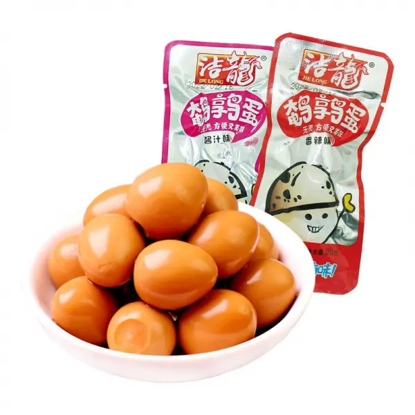 Spicy Casual Snacks Instant Snacks without Shell Quail Egg Braised