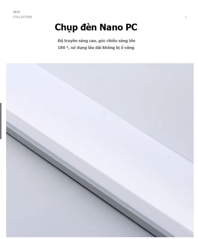 Đèn tuýp Led bán nguyệt đầu vuông 60W siêu sáng - TL300 8