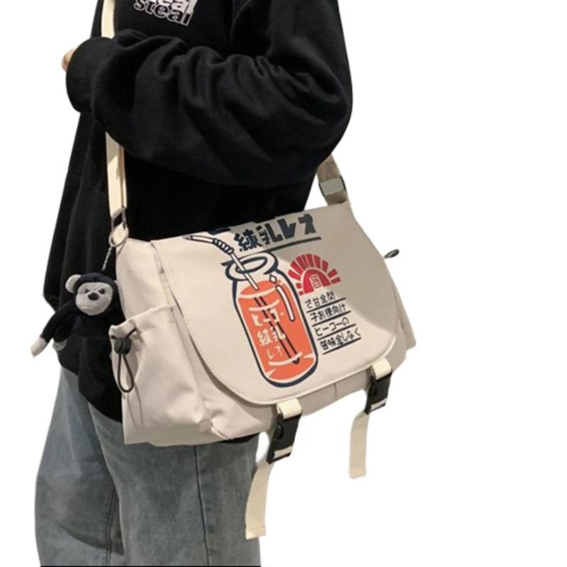 Túi đeo chéo đi học kháng nước phong cách nhật bản Bag Đeo Vai nam nữ đều dùng được