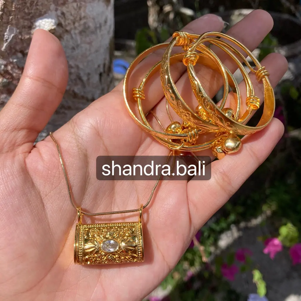 Set Bayi Tiga Bulanan Gd Mas Xuping Kalung + Liontin + Gelang