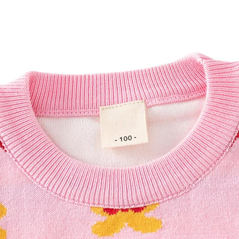 Product Introduction of Children Baby Girls Boys Winter Double Layer Christmas Tree Sweater Clothes Autumn Child Clothing Pullover Knitted Kids Sweaters 31