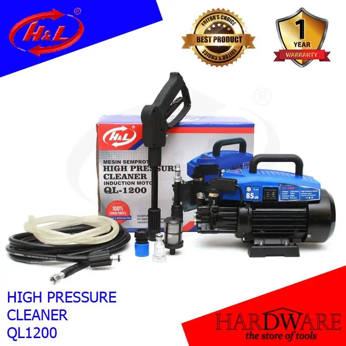 H&L QL1200 Jet Cleaner Mesin Cuci Mobil Motor High Pressure QL-1200 0
