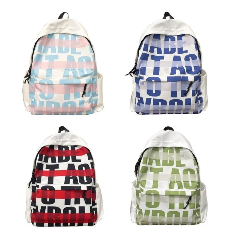 Product Introduction of New American backpack female students original printed backpack trend schoolbag male students 2