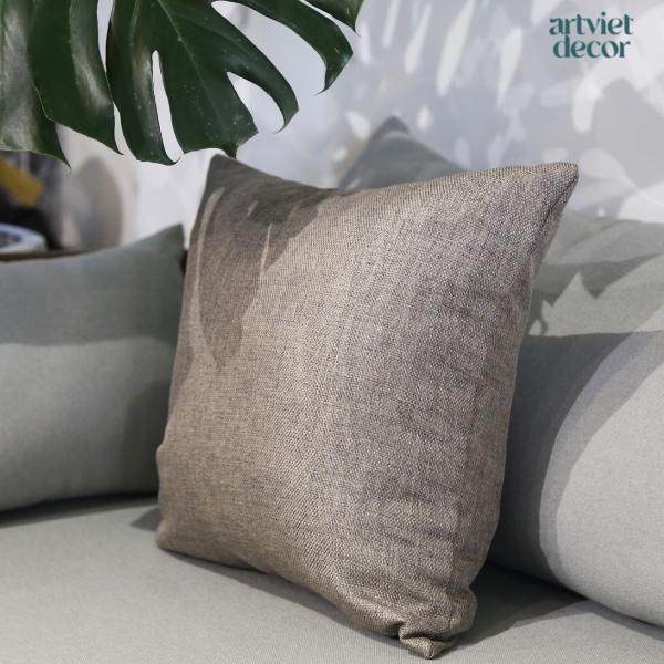 Vỏ gối tựa trang trí Gối sofa cao cấp ArtViet Decor 40x40 45x45 nhiều họa tiết 5