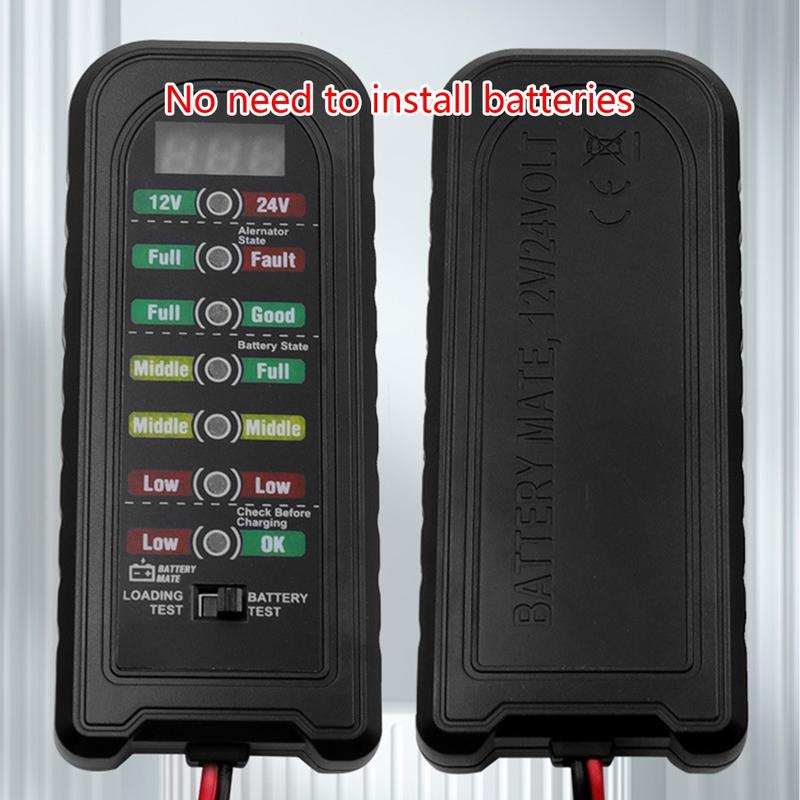 Product Introduction of Fault Detector Diagnostic Tools Motorcycle Battery Tester Checker Portable 42