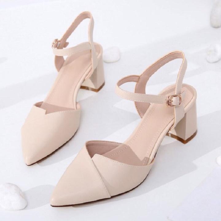 Giày Sandal cao gót 5p cực đẹp 009 Nữ DéP