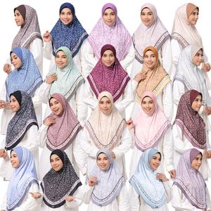 Terkini Tudung bercorak penutup kepala praktikal berwarna-warni tudung hiasan bergaya yang melilit kepala Bawal Premium Cotton Voile Sedondon Dewasa & Remaja & Kanak-Kanak Sulam Tangan Tarik Benang Kelantan Sulaman SURI WANGI Airis Chiffon Curve Ruffle