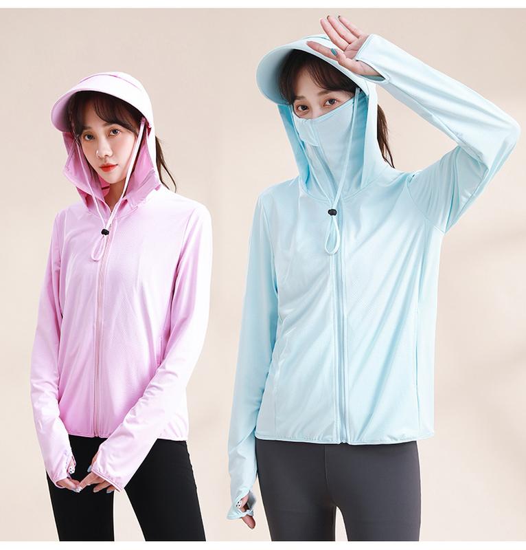 Product Introduction of Ice silk sun protection clothes men's 2023 summer new ultraviolet protection ultra-thin breathable sun-protective clothing outdoor fishing coat 23