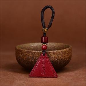 Loket Telefon Bimbit, Bahan Pasir Emas Ungu Kandungan Tinggi Amitabha, Jimat Keamanan Cinnabar, Sesuai untuk Lelaki dan Wanita, Rantai Kunci Loket, Jenama Segitiga Jewelry Charms