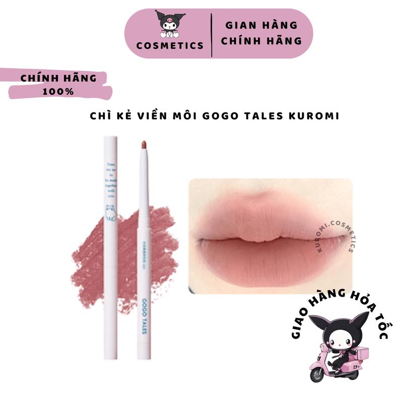 [Hàng mới về] Chì kẻ môi GOGO TALES viền môi 3D hack môi Velvet Fog Lipliner GT531 GOGO152 Son Mỹ Phẩm Cosmetic Women