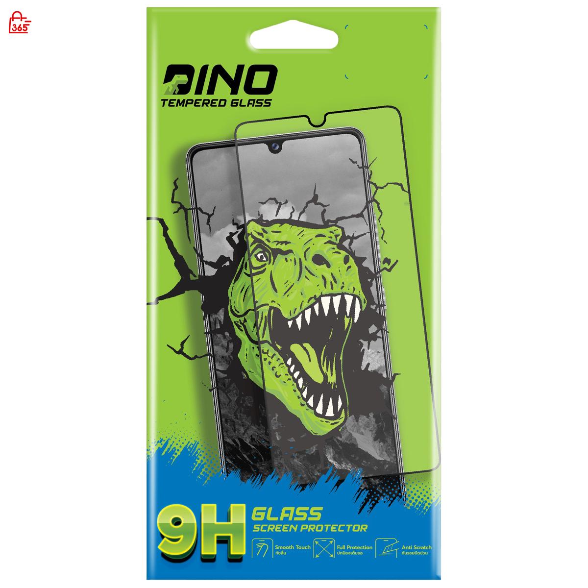 ฟิล์ม สำหรับ OPPO A17 A17K A78 5G ฟิล์มกระจกกันรอย Dino แบบใสเต็มจอ ขอบสี