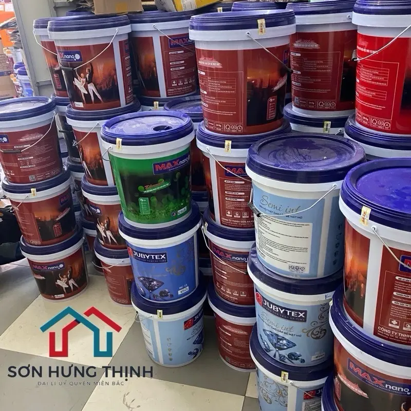 Sơn Lót 18 Lít, Chống Kiềm Ngoại Thất Maxnano, Tác Dụng Giúp Sơn Màu, Lên Màu Chuẩn Đẹp Và Chống Muối Mốc, Tặng Lu+ Chổi 2