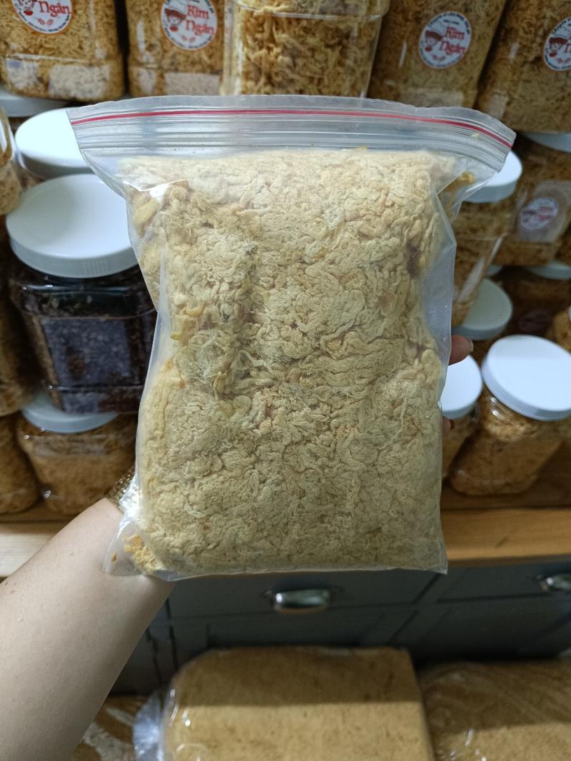 Product Introduction of túi đủ 500 gram chà bông xù sợi lớn 4