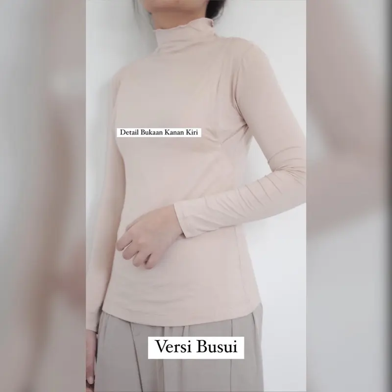 (Longsleeve) SlimFit Inner Manset 4 Size Busui Nonbusui 3