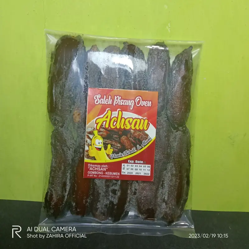 Sale Pisang Basah Asap Madu Cemilan Saleh Pisang Oven Kebumen 200 gram 4