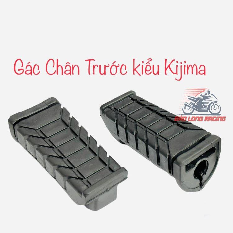  Cặp Gác Chân Cao Su trước Kijima gắn nhiều loại xe máy Sirius Wave Dream Fu Led ..... 