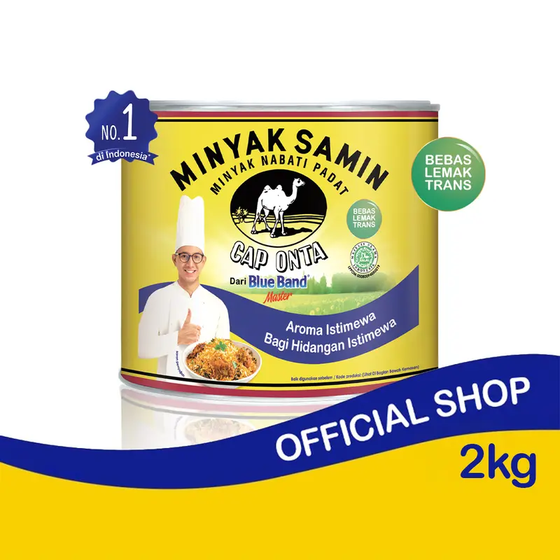 Cap Onta Minyak Samin Tin 2kg 0