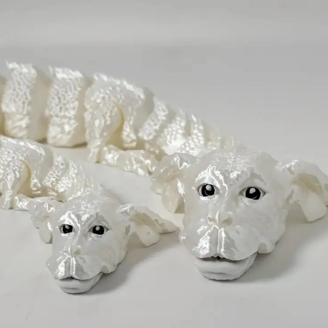 3D Printed Creative Dragon Figurine, 1 Count Lucky Dragon Ornament, Desktop Decoration for Home Office, Gift for Friend & Family