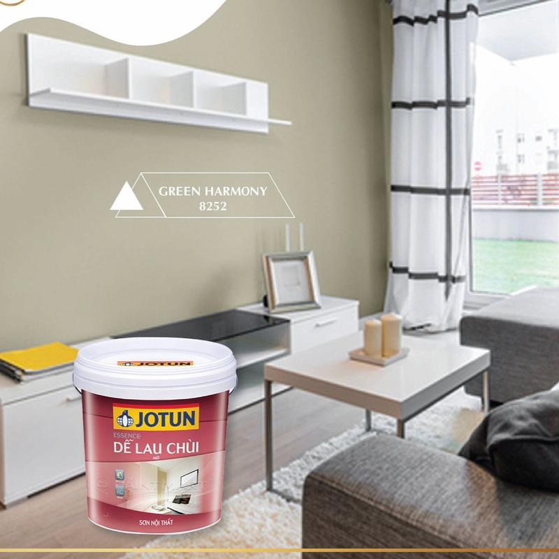 Sơn Jotun Essence Nội Thất Acrylic Biến Tính PVC Cao chiết bán lẻ lon 1kg