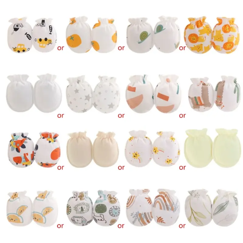 Găng Găng Tay Bảo Vệ Cho Trẻ Sơ Sinh, Yumia, Găng Tay Bông Cho Em Bé Găng Tay Chống Trầy Xước, Sản Phẩm Cho Em Bé