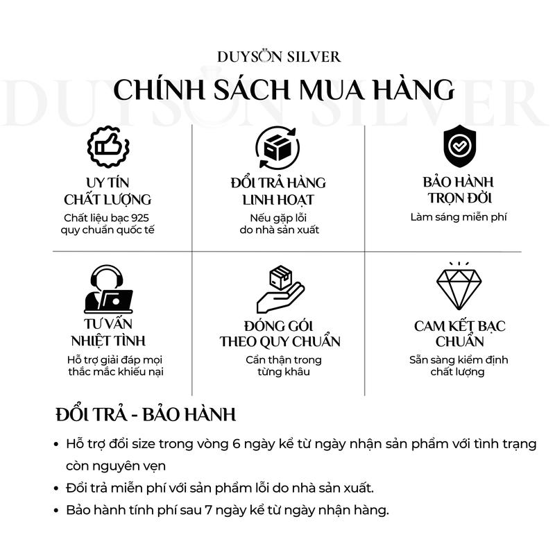 Product Introduction of Lắc tay bạc Ý 925 mạ vàng trắng kiểu dáng dây rút DUYSON SILVER, vòng tay nữ bạc xi kim đính đá CZ 5A  cao cấp [LTXK2] 34