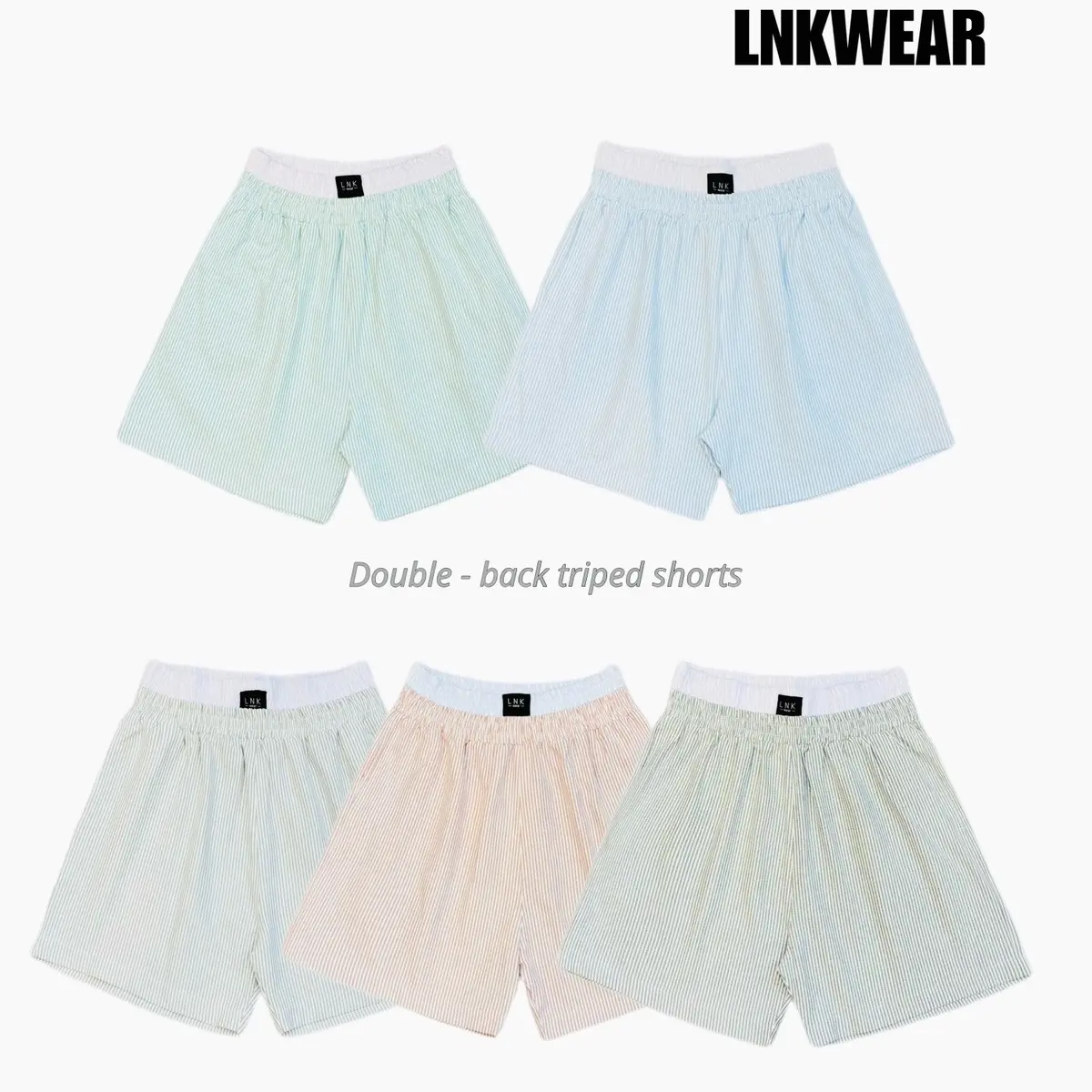 QUẦN SHORT 2 LƯNG VẢI KATE FORM UNISEX LNKWEAR