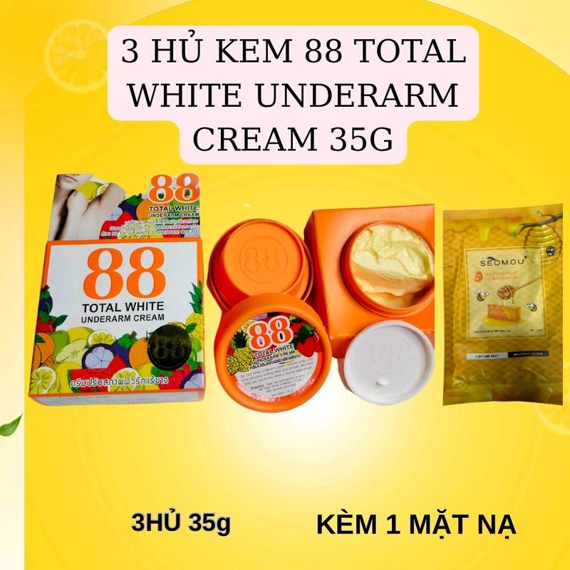 combo 3hủ Kem Dưỡng da  88  thái len 35g mùi thơm nhẹ (có mặt nạ đắp mặt) Chăm Sóc Da