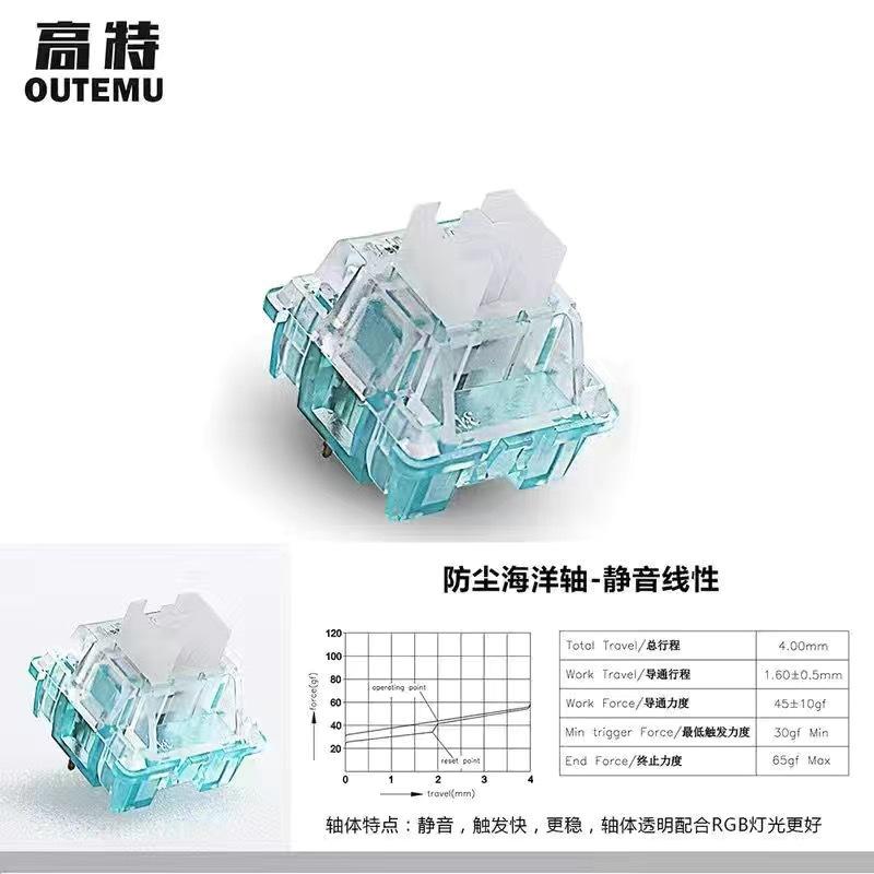 2026TK High Customized Mechanical Keyboard Switches Peach Cream Yellow ...