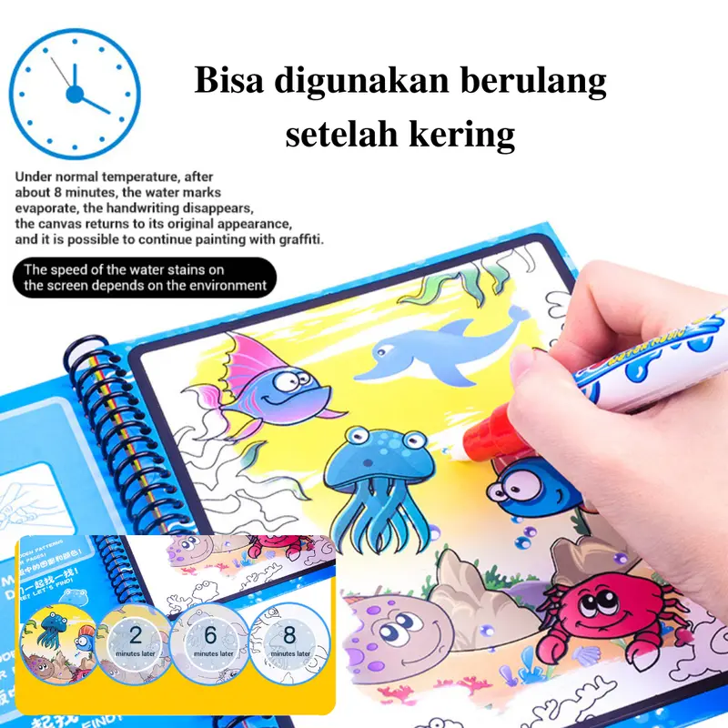 [PROMO] Buku Edukasi Anak - Magic Water Book 2