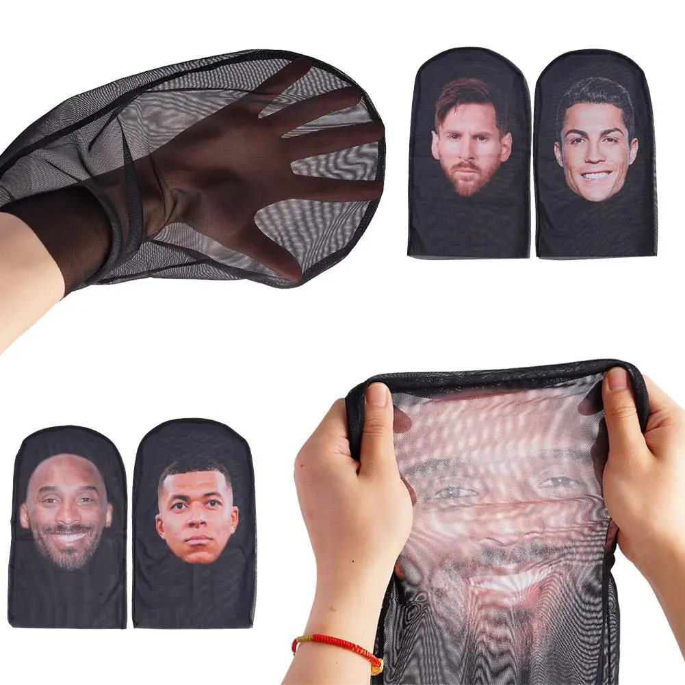 Mặt Nạ Kanye Ronaldo, In 3D, Lưới Đàn Hồi, Mặt Nạ Đầy Đủ Mặt, Thích Hợp Để Hóa Trang Và Chơi Khăm, Đồ Chơi