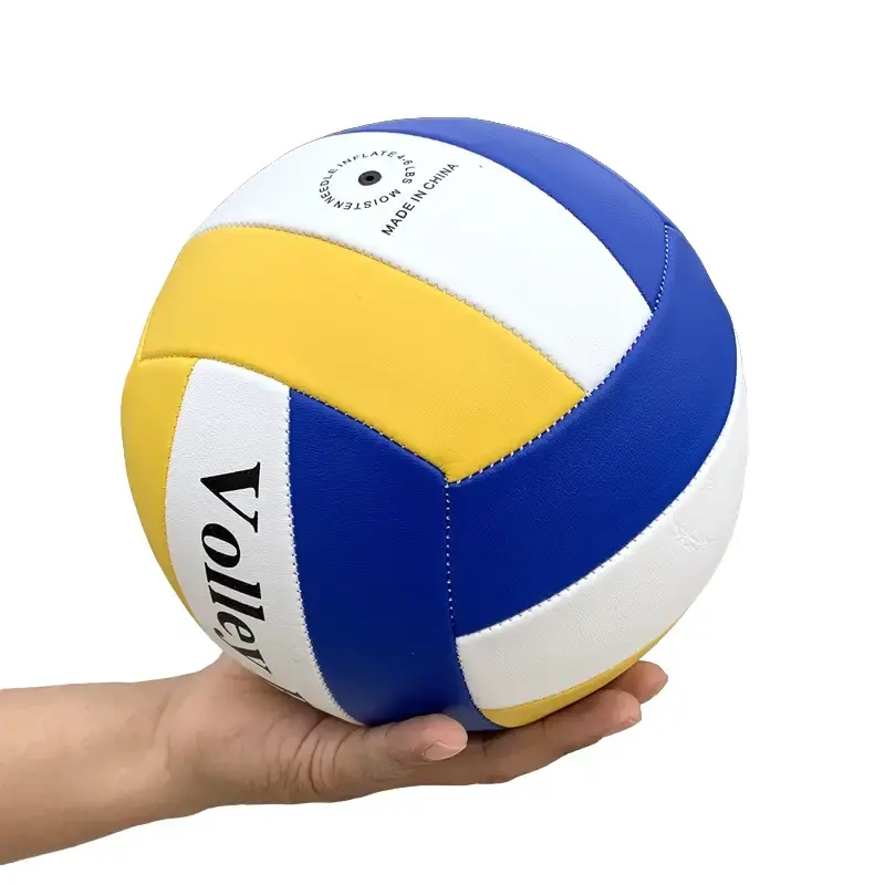 วอลเลย์บอล, เบอร์ 5, วอลเลย์บอล PVC, เย็บเครื่อง, ลูกพิเศษ, สำหรับการแข่งขันในการสอบเข้าโรงเรียนมัธยม, รองรับวอลเลย์บอลอากาศนุ่มและชายหาด กีฬา Sport ออกกำลังกาย Volleyball
