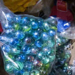 kelereng  gundu mata kucing isi 100butir