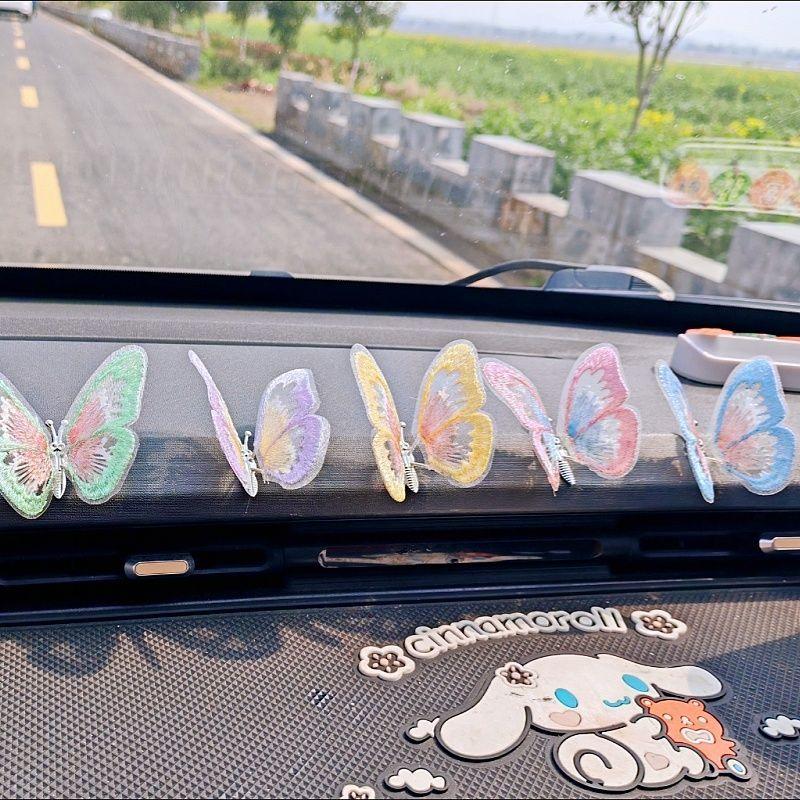 Hiasan Kereta Rama-rama Bergerak, Tiga Dimensi 3D, Hiasan Dalaman ...