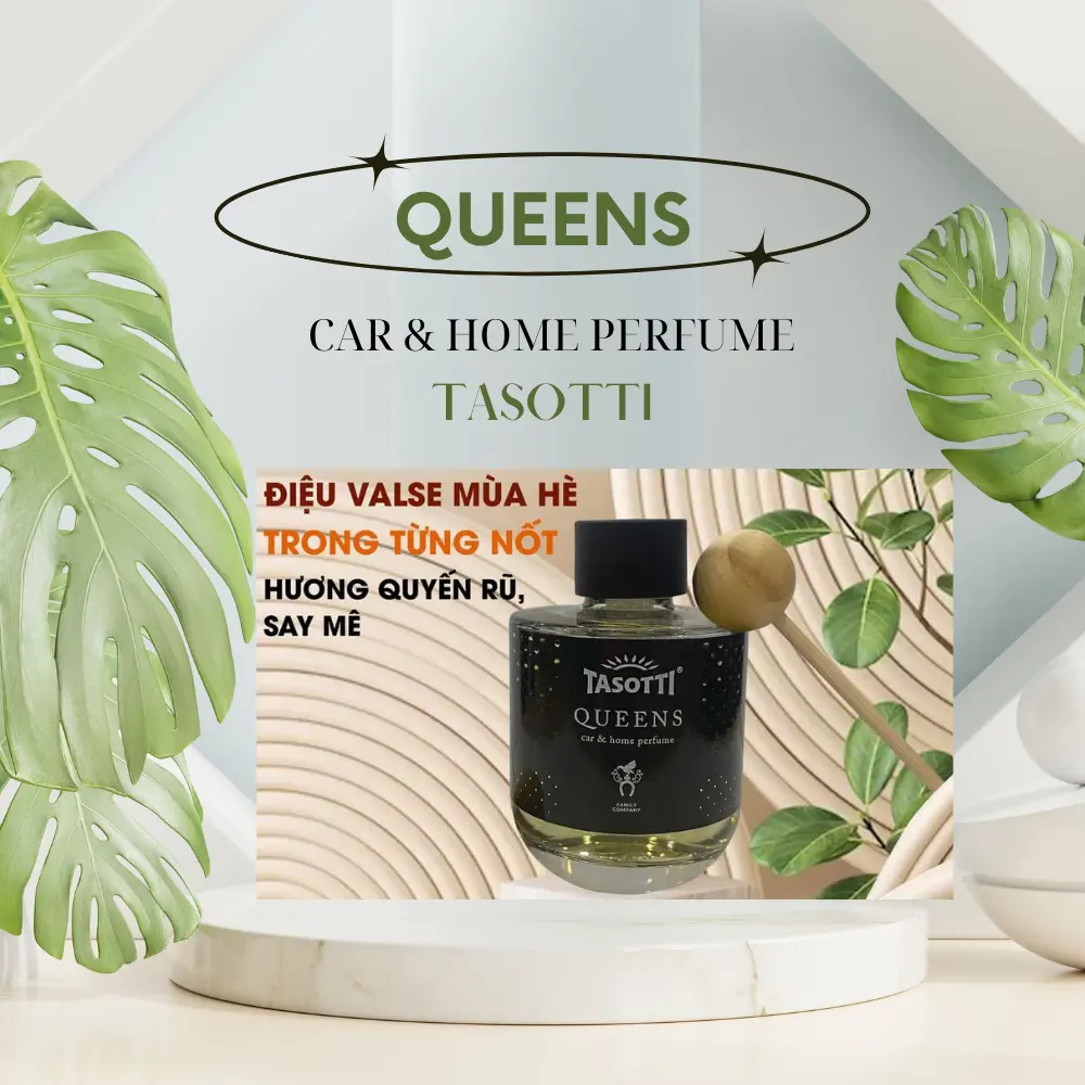 NƯỚC HOA TASOTTI QUEENS DÀNH CHO XE Ô TÔ , KHÔNG GIANG NHÀ MANG LẠI SỰ THOẢI MÁI DẼ CHỊU u của người dùng Nội Thất