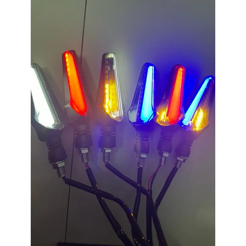 Xi nhan L21 chạy hiệu ứng audi lưỡi kiếm lắp xe điện xe máy ( dùng điện 12v) Phụ Tùng Phụ Kiện 4
